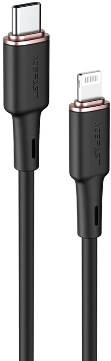 USB-C to Lightining C2-01 1.2m Negru