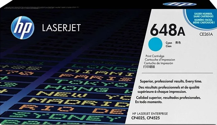 HP Toner CE261A / 648A Cyan