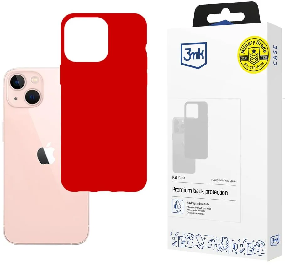 Husa pentru iPhone 14 Plus Matt Case - rosie