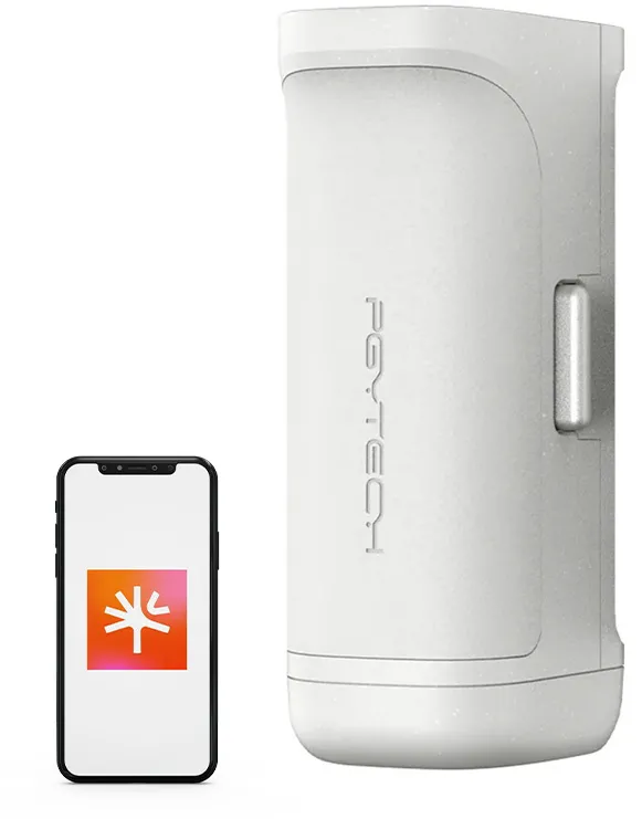 Suport pentru telefon PGYTech MagCam cu powerbank încorporat (gri)