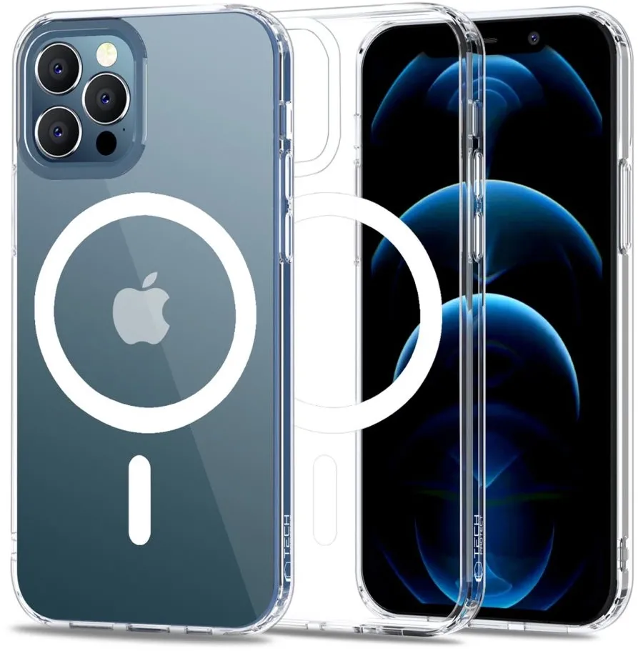 Tech-Protect MagMat MagSafe Case for iPhone 12 / 12 Pro - Clear