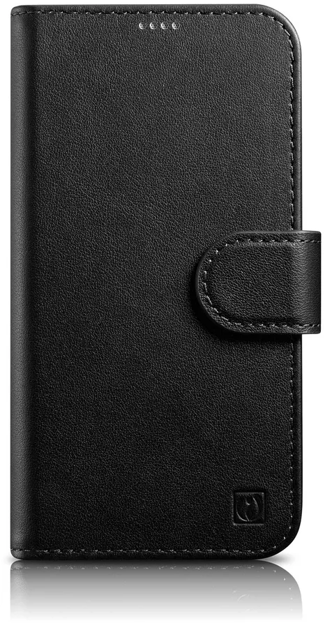 iCarer Wallet Case 2in1 Cover iPhone 14 Plus Anti-RFID Leather Flip Case Black (WMI14220727-BK)