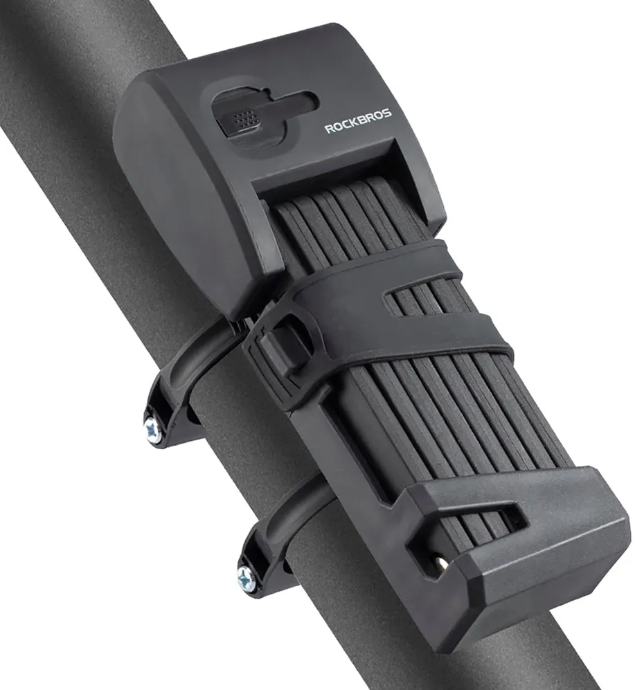 Rockbros 32210826001 Fingerprint Bike Lock - Black