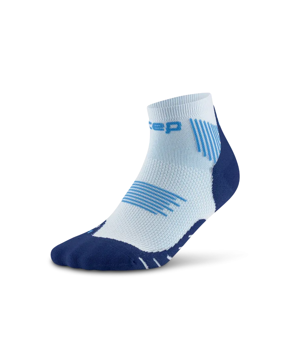 CEP - sosete compresie peste glezna - RUN SOCKS LOW CUT 5.0 - ice | blue - V - 45-48