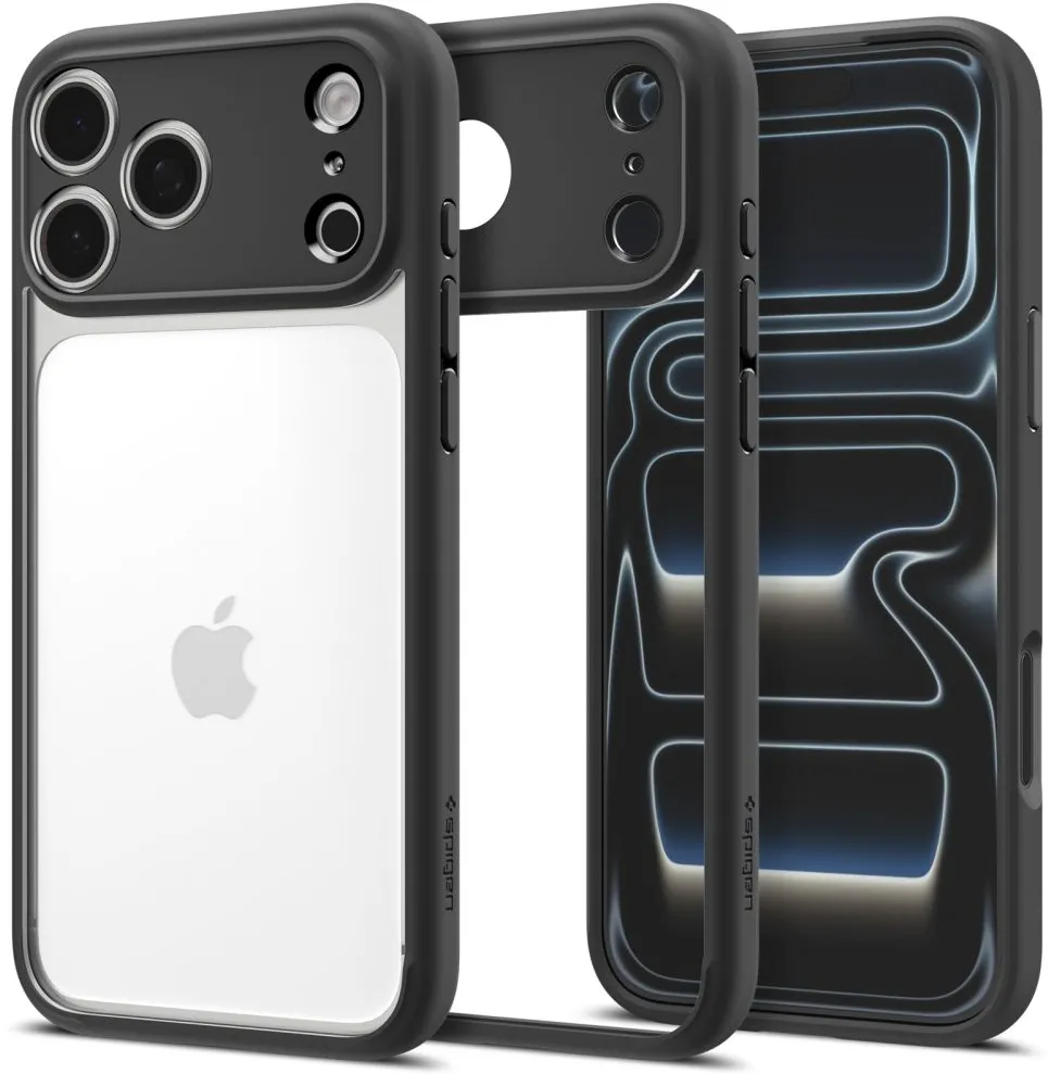 Spigen Ultra Hybrid Case for iPhone 18 Pro / 17 Pro - Matte Black