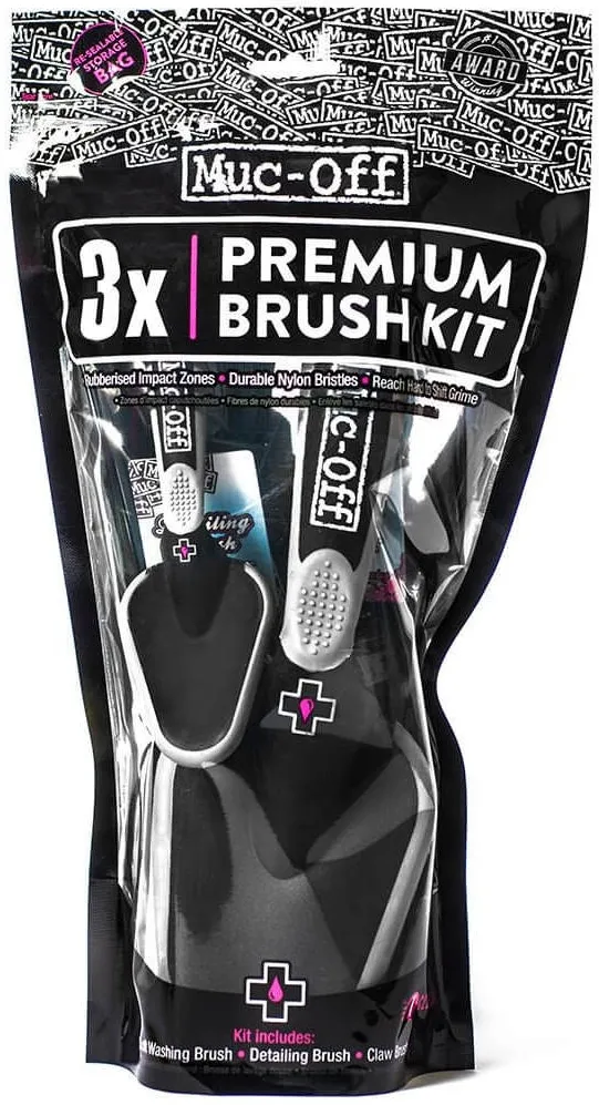 Muc-Off - perie set - 3x Premium Brush Kit