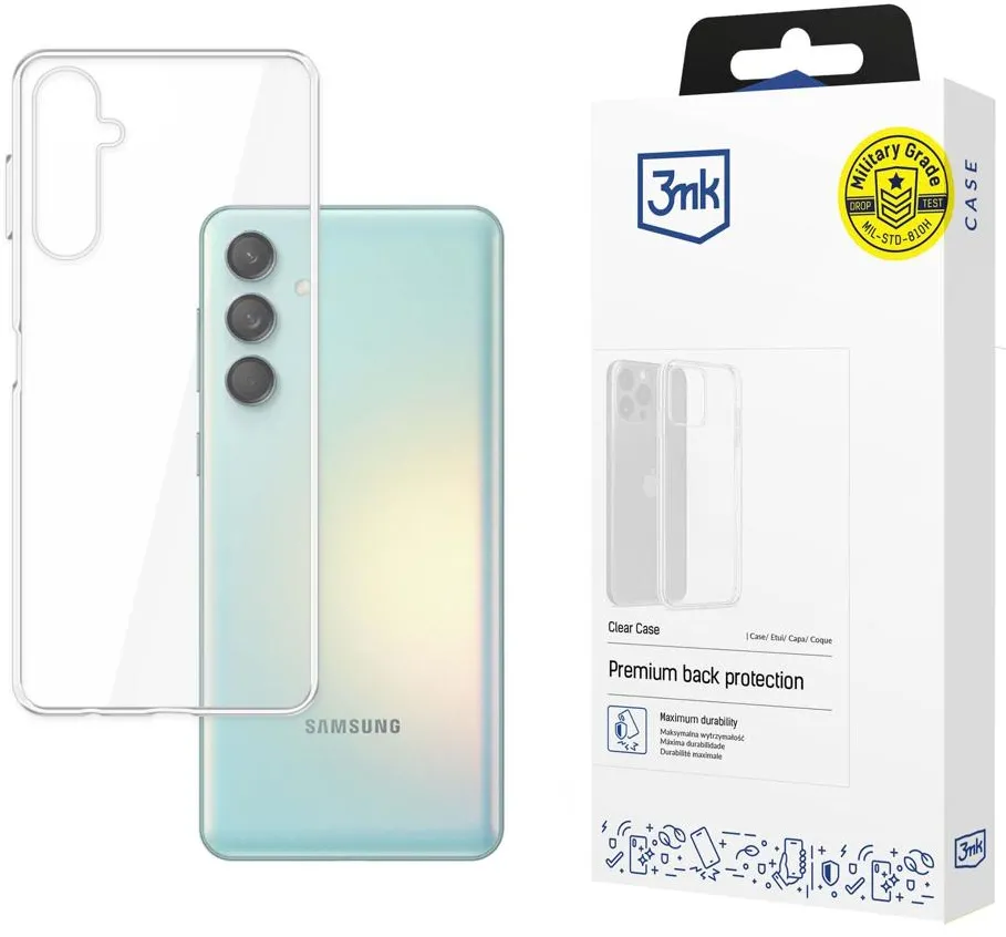 3mk Clear Case for Samsung Galaxy M55
