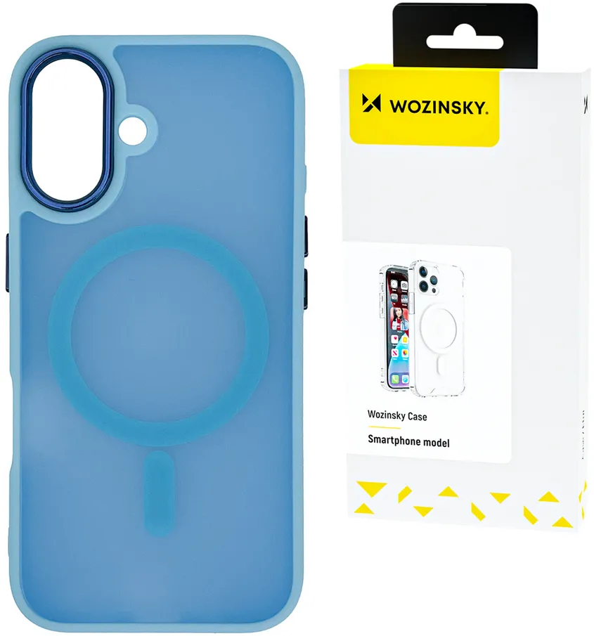 Wozinsky Fashion Case with MagSafe for Samsung Galaxy S24 FE - Blue
