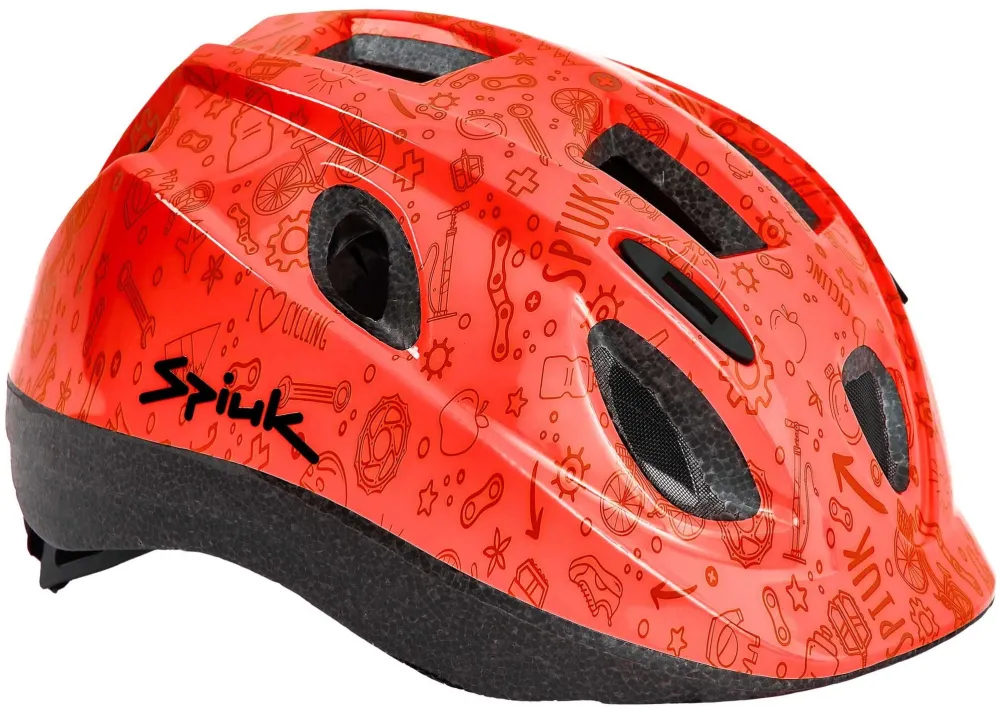 Casca copii Spiuk rosu M-L 52-56