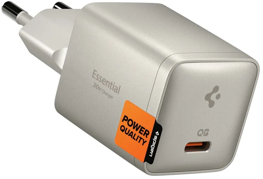 Incarcator retea Spigen Essential EE301EU GaN 30 W 1 port titan