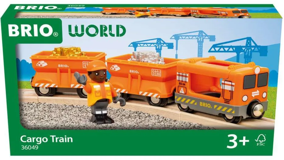 BRIO World World Freight Train, Toy Vehicle