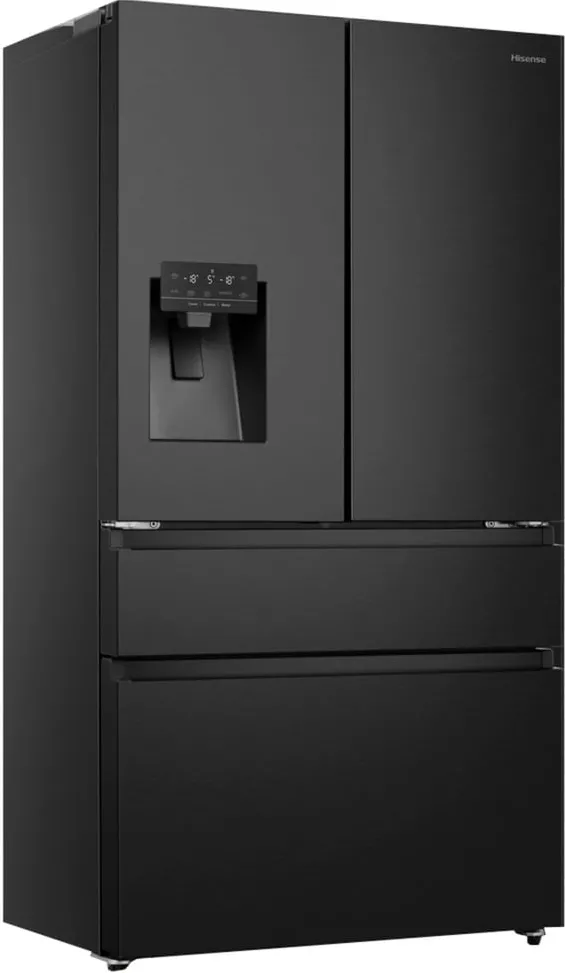 Hisense RF728N4SBFE French Door Refrigerator Black