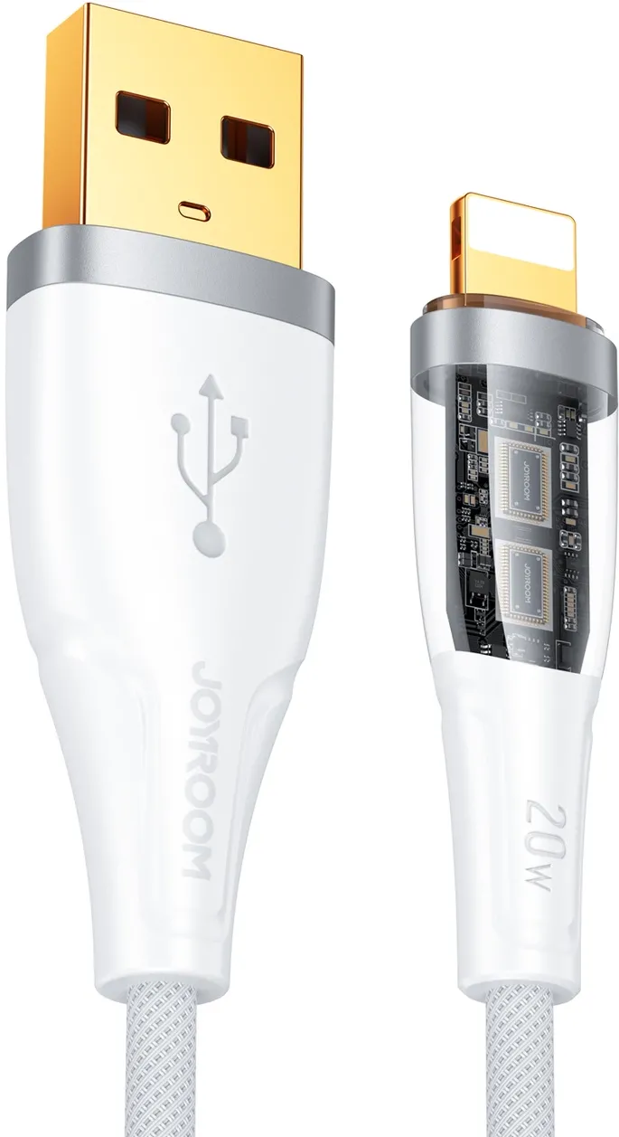 to USB-A / Lightning / 2.4A / 1.2m S-UL012A3 (Alb)