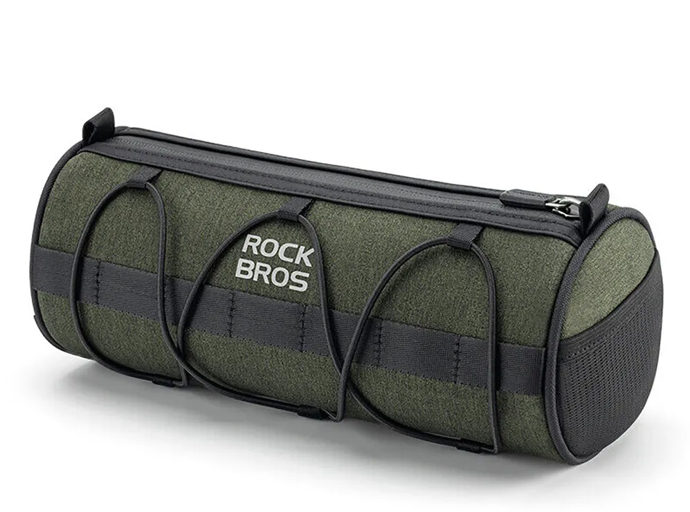 Geanta pentru ghidon bicicleta RockBros 30110049001 2 l verde