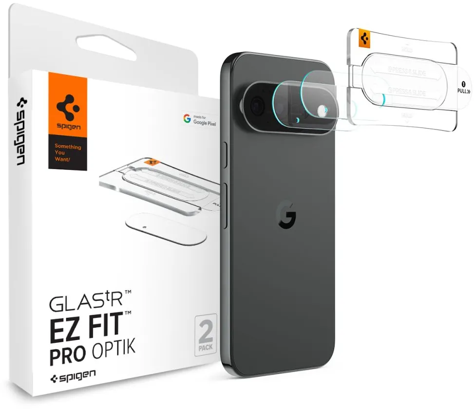Spigen Optik Pro HD 2-Pack Tempered Glass Lens Screen Protector for Google Pixel 11