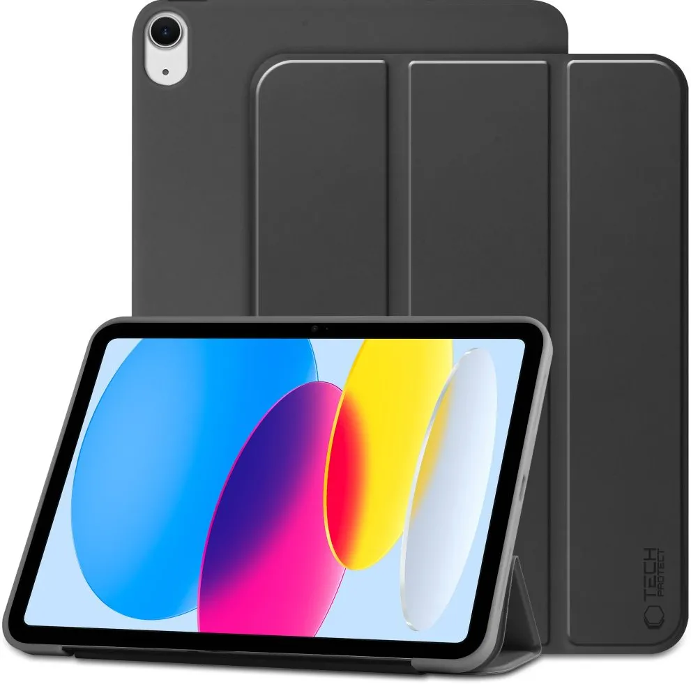 TECH-PROTECT Husa de protectie Tableta Tech-Protect Smartcase iPad 10.9" 10 / 2022 / 11" 11 / 2025 Negru