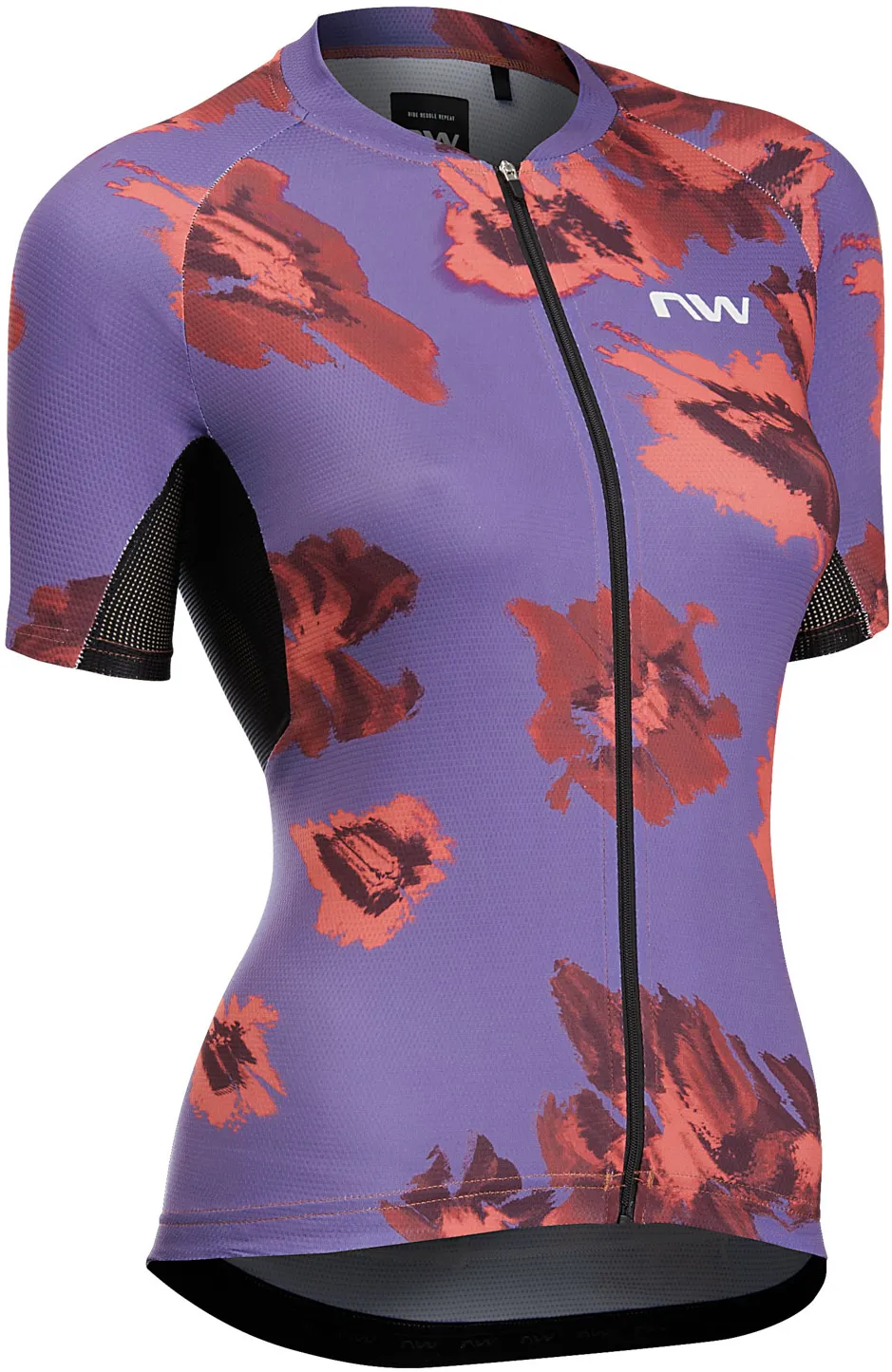 Northwave - tricou ciclism maneca scurta unisex fit - Force Evo W - mov | rosu - S