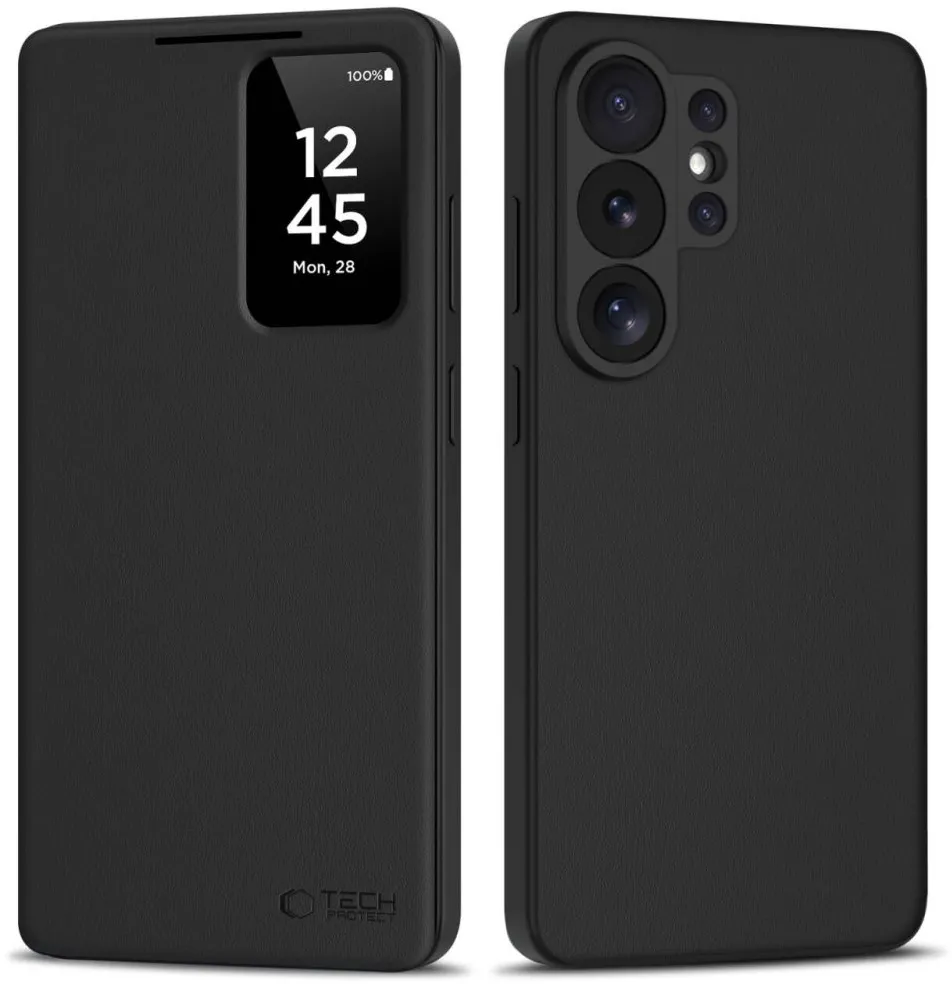 Tech-Protect Smart Wallet Case for Samsung Galaxy S26 Ultra - Black