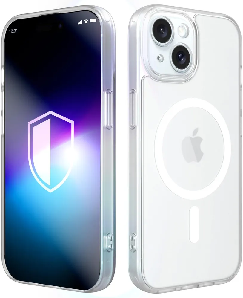 Husa 3mk Misty MagCase MagSafe iPhone 14 alb