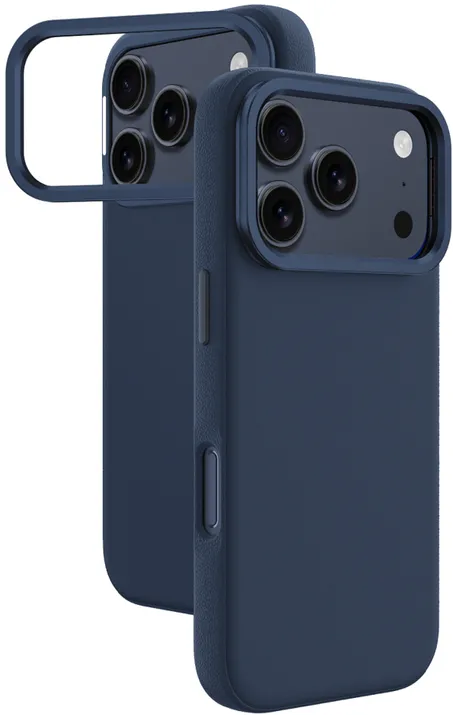 Husa AmazingThing Glamour iPhone 17 Pro Max cu suport MagSafe albastru