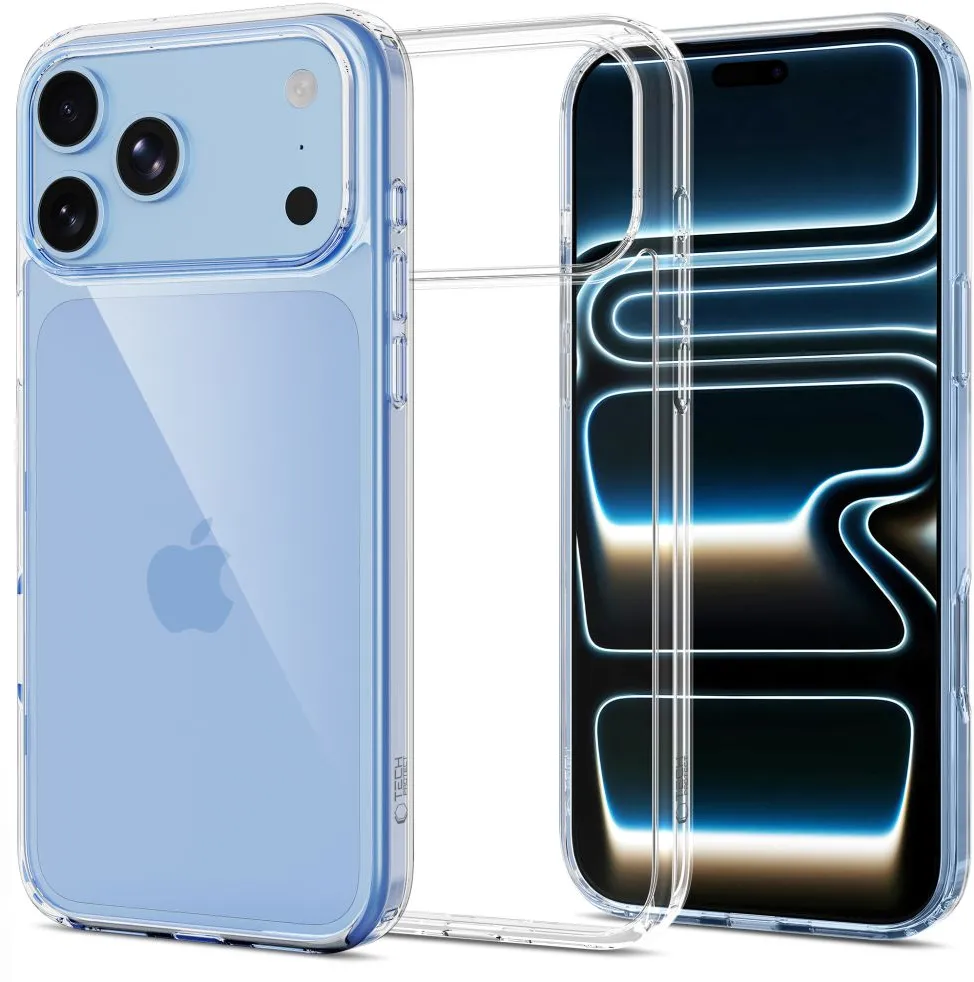 Tech-Protect FlexAir Hybrid Case for iPhone 17 Pro Max / 18 Pro Max - Clear