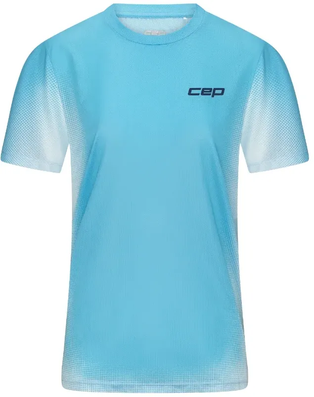 CEP - tricou maneca scurta - Run W - light blue | fade - XS