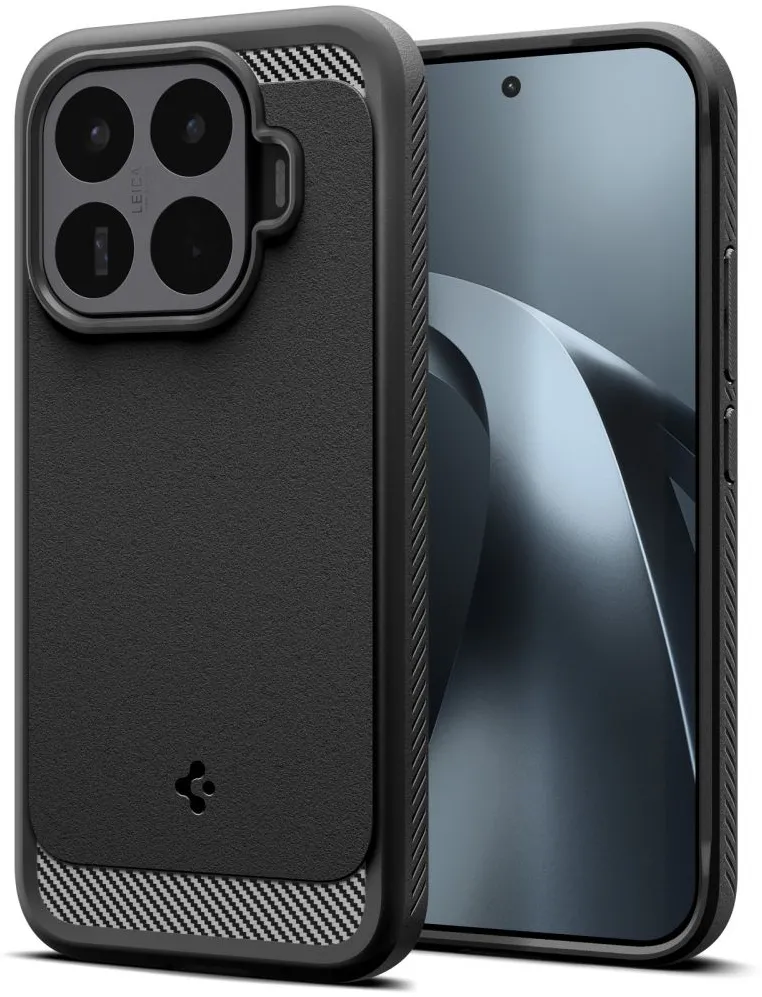 Spigen Rugged Armor Case for Xiaomi 17T - Matte Black