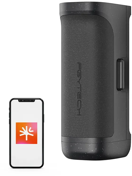 Suport pentru telefon PGYTech MagCam cu powerbank încorporat (negru)