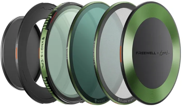 Set de filtre ND/CPL variabile Freewell Brandon Li 67 mm