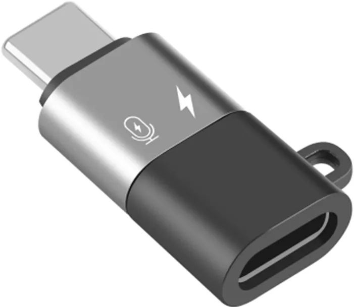 Adaptor Puluz de la 8 pini la USB-C OTG (negru)