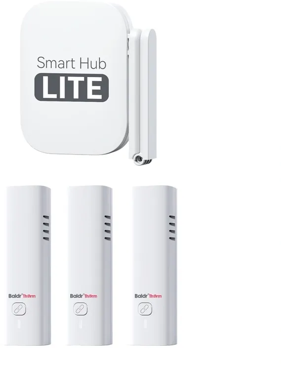 Termohigrometru BALDRTHERM HCS802ARF cu Wi-Fi (senzor + hub)