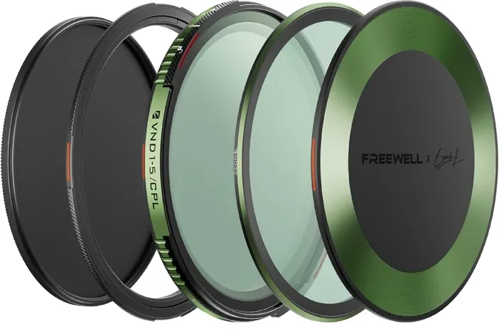 Set de filtre variabile ND/CPL Freewell Brandon Li 95 mm