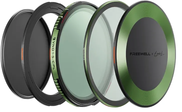Set de filtre ND/CPL variabile Freewell Brandon Li 77 mm