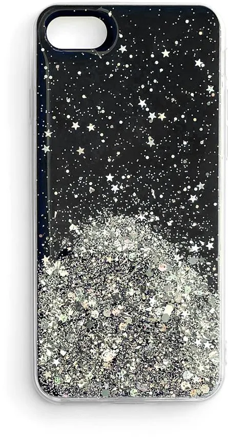Wozinsky Star Glitter Shining Cover for Xiaomi Redmi K40 Pro+ / K40 Pro / K40 / Poco F3 black