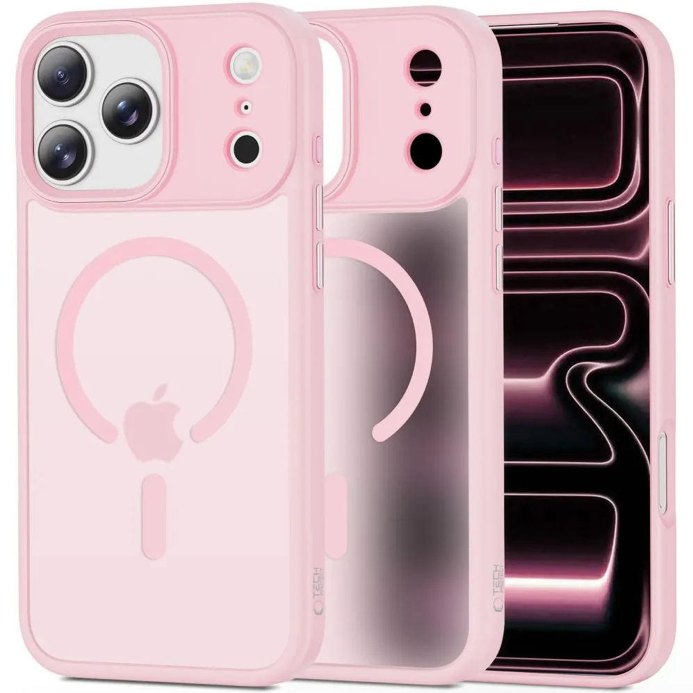 Tech-Protect MagMat MagSafe Case for iPhone 17 Pro - Pink