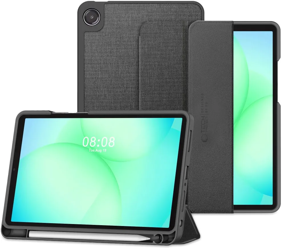 TECH-PROTECT Husa de protectie tableta Tech-Protect SC Pen Canvas pentru Galaxy Tab A9+ / A11+ Plus 11.0 X210 / X215 / X216 / X230 / X235 / X236 Charcoal Gri