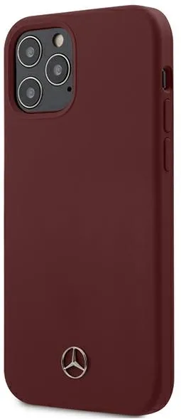 Mercedes Silicone Line Case for iPhone 12 / iPhone 12 Pro - Red
