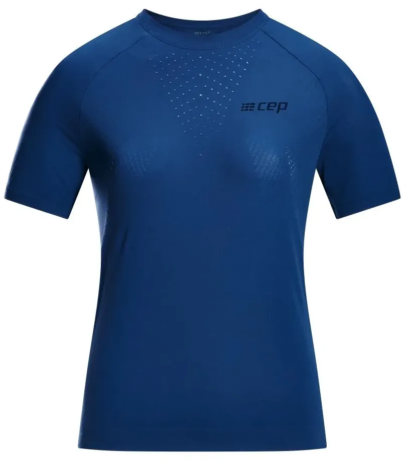 CEP - tricou tehnic - ultralight seamless shirt short sleeve v2 - dark blue - XS