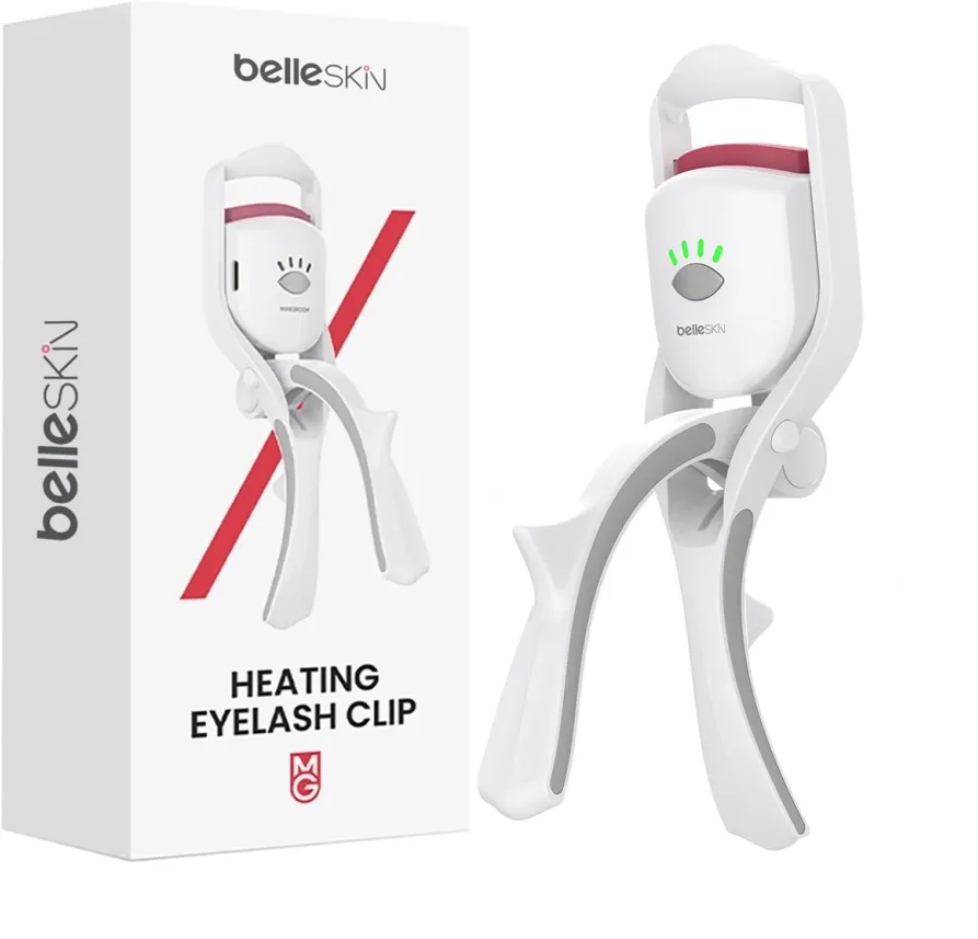 Belleskin by MAXGROOM BM2310 Heated Eyelash Curler - White