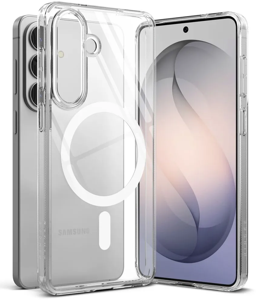Ringke Fusion Magnetic MagSafe Case for Samsung Galaxy S26 - Transparent