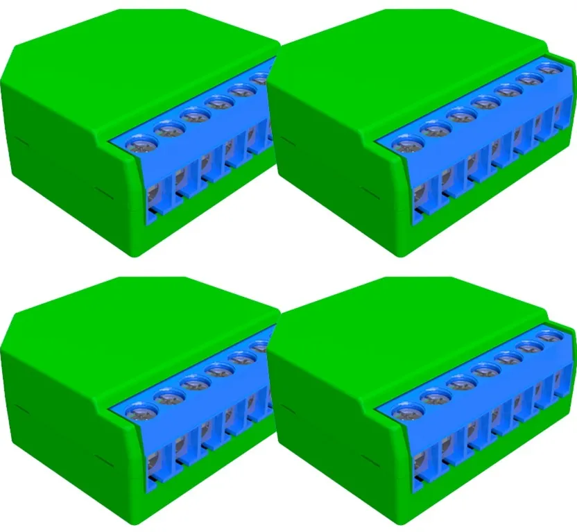 Set 4 dimmere Wi-Fi Shelly Dimmer 2 verde