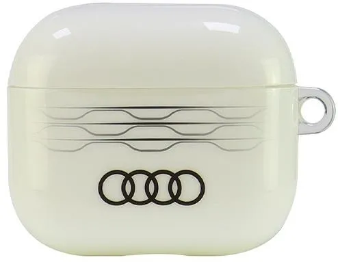 Audi IML Geometric Pattern AirPods 3 Case - White