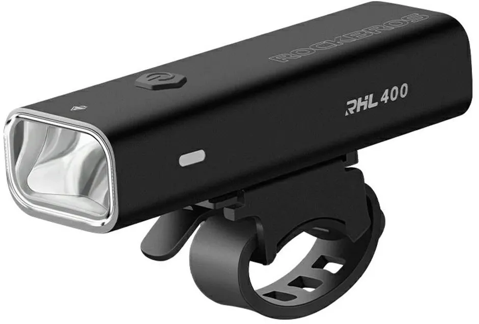 Rockbros RHL400 Front Bike Light 400lm USB-C - Black