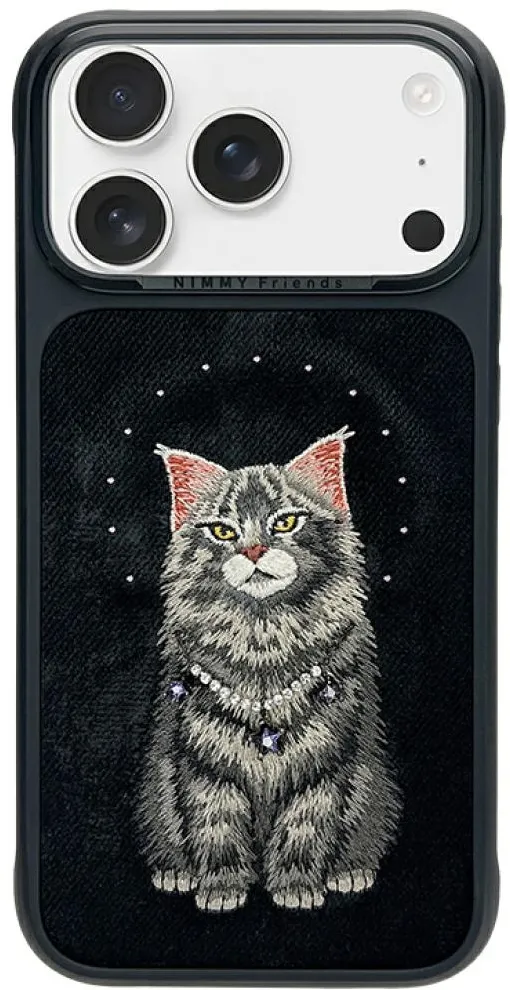Nimmy Lucky Fashion Cat MagSafe case for iPhone 17 Pro - black
