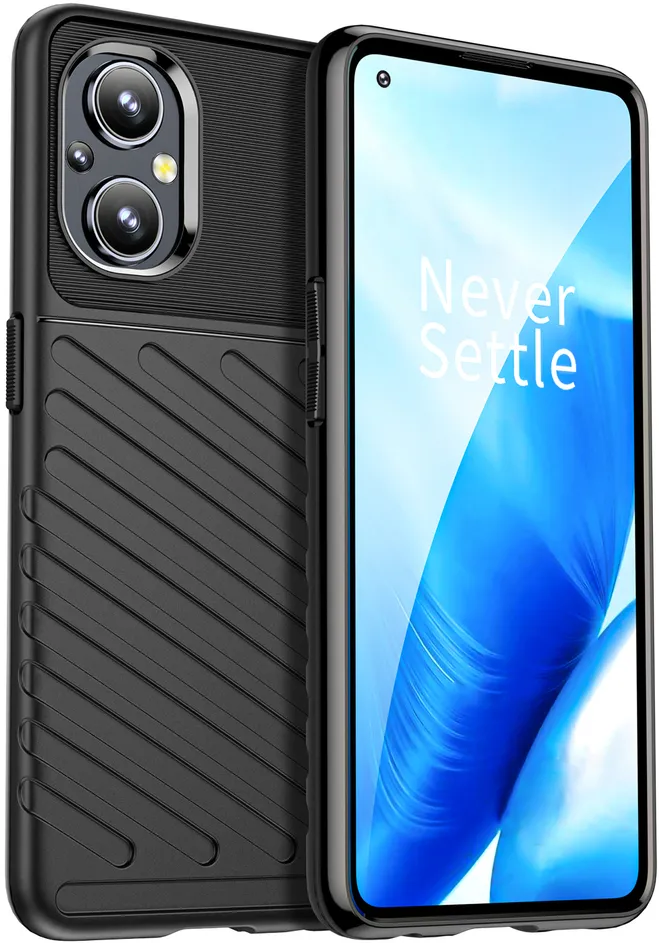 Thunder Case flexible armored cover for OnePlus Nord N20 5G black