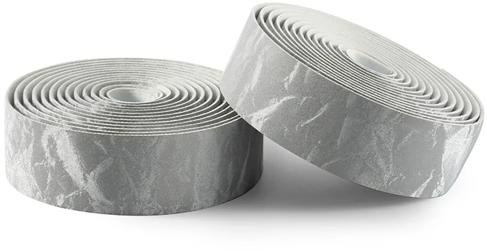 Rockbros PU Handlebar Tape "Velour" Pattern - Grey