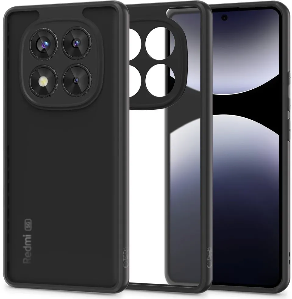 Tech-Protect MagMat Case for Xiaomi Redmi Note 14 Pro 5G / Poco X7 5G - Matte Black