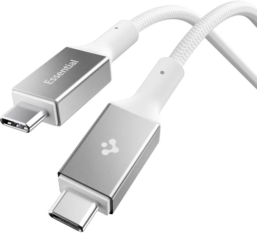 Spigen Essential EB24015CC USB-C / USB-C 240W Cable 150cm - White