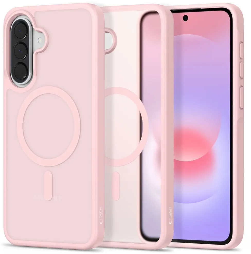 Tech-Protect Magmat MagSafe Case for Samsung Galaxy A36 / A56 / A37 5G - Matte Pink