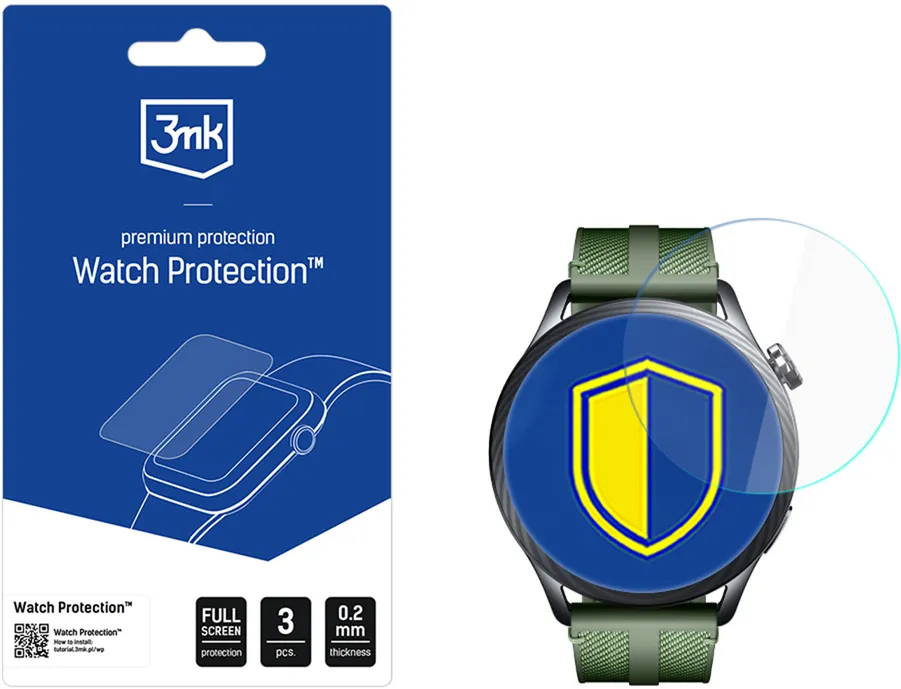 3mk Watch Protection FlexibleGlass hybrid glass for Xiaomi Watch S5 46 mm